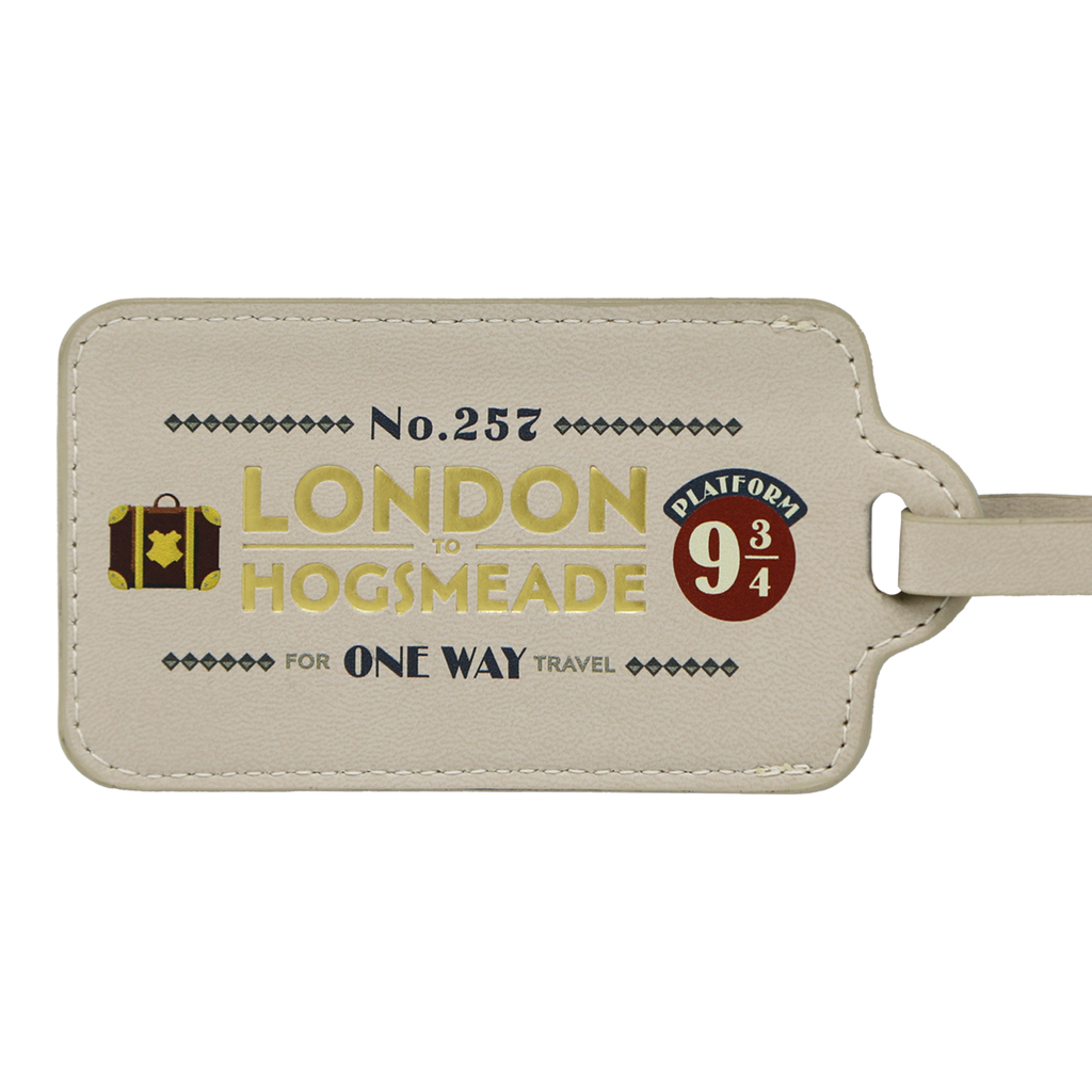 London to Hogwarts Luggage Tag