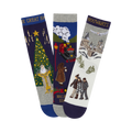 Hogwarts in the Snow 3 Pack Socks Set