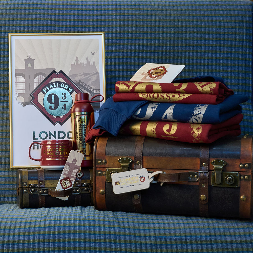 London to Hogwarts Luggage Tag